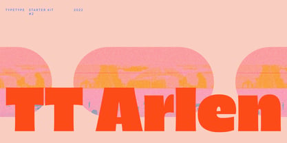 TT Arlen Font Poster 1