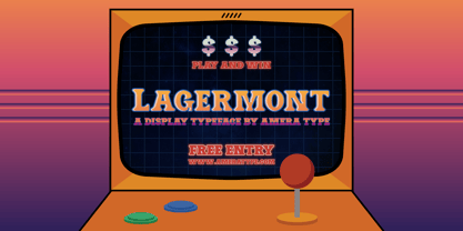 AT Lagermont Font Poster 1