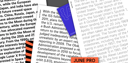 June Pro Font Poster 11