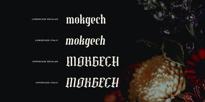 Mokgech Font Poster 12