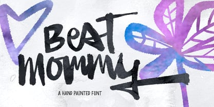 Best Mommy Font Poster 1