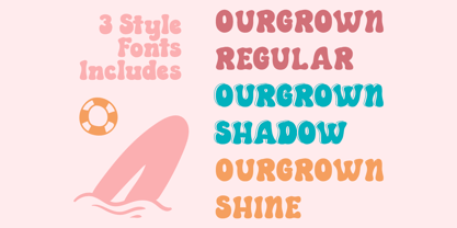 Ourgrown Font Poster 8