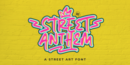 Street Anthem Font Poster 1
