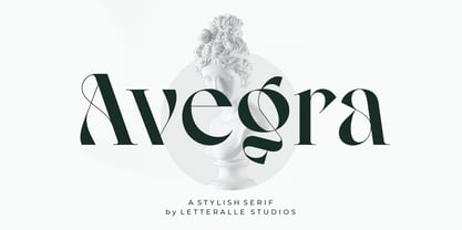 Avegra Font Poster 1