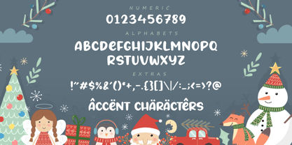 Angels Cookie Font Poster 6