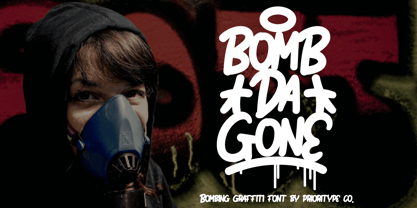 Bomb Da Gone Font Poster 1
