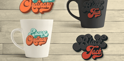 Midway Retro Font Poster 8