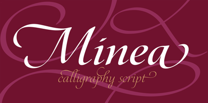 Minea Font Poster 1