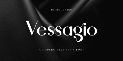 Vessagio Font Poster 1