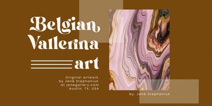 Bellagium Font Poster 7