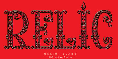 Relic Island 1 Font Poster 1