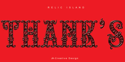 Relic Island 1 Font Poster 9
