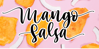 Mango Salsa Font Poster 1