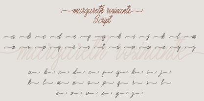 Margareth Rosinante Font Poster 12