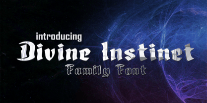 Divine Instinct Font Poster 1