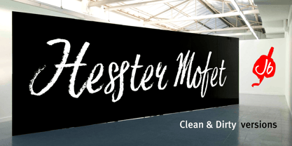 Hesster Mofet Font Poster 1