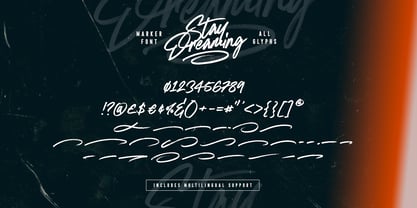 Stay Dreaming Font Poster 9