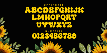 Puffy Chips Font Poster 12