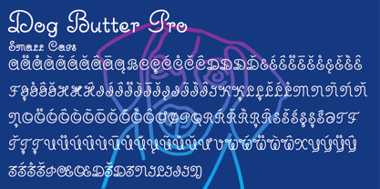 Dog Butter Pro Font Poster 3