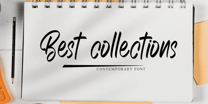 Best collections Font Poster 1
