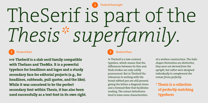 TheSerif Font Poster 5