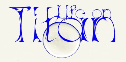 Lifeform Font Poster 3