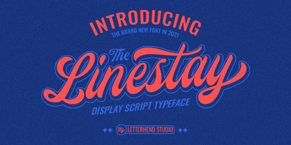 Linestay Font Poster 1