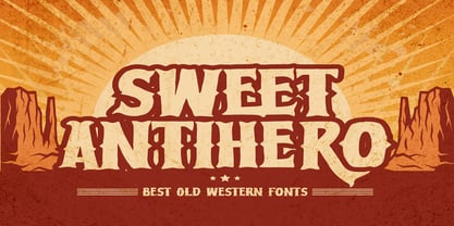 Sweet Antihero Font Poster 1