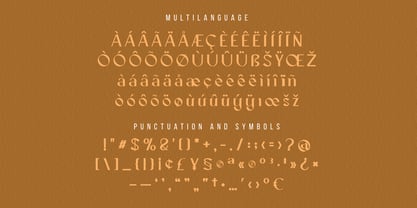 Cecision Font Poster 9