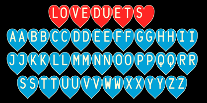 Love Duets Font Poster 3