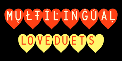 Love Duets Font Poster 6
