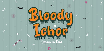 Bloody Ichor Font Poster 1