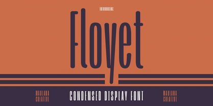 Floyet Font Poster 1