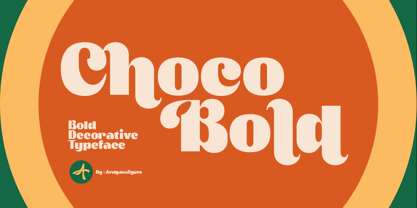 Choco Bold Font Poster 1