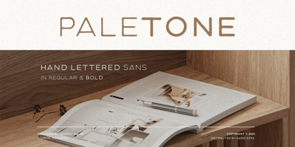 Paletone Font Poster 1