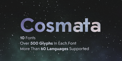 Cosmata Font Poster 9