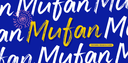Mufan Font Poster 1