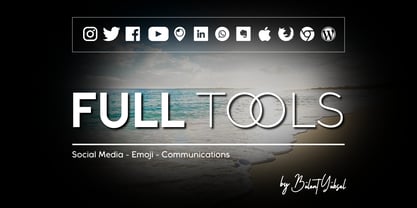 Full Tools Font Poster 1