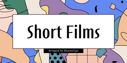 Short Films Font Poster 1