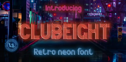 Clubeight Font Poster 1
