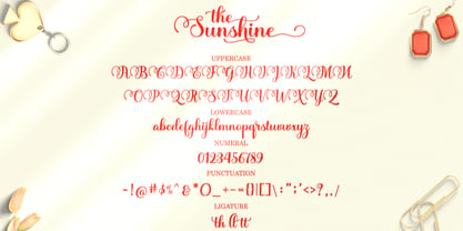 Hello Sunshine Font Poster 8