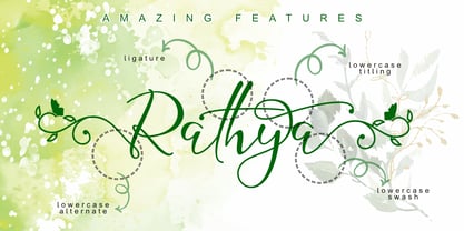 Rathya Font Poster 7