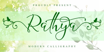 Rathya Font Poster 1