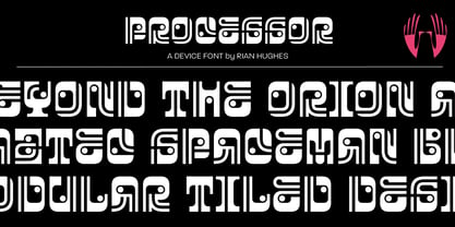 Processor Font Poster 1