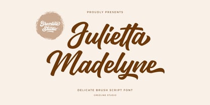 Julietta Madelyne Font Poster 1