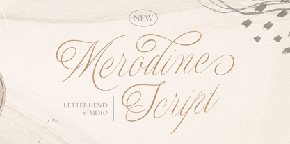 Merodine Font Poster 1