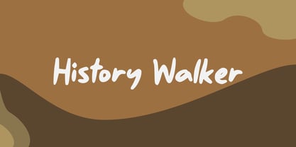 History Walker GT Font Poster 1