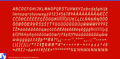 Catwing Font Poster 7