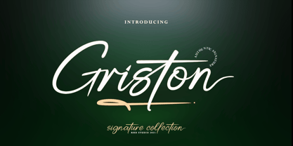 Griston Font Poster 1