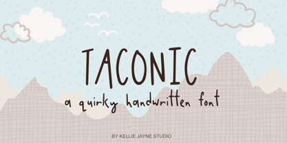 Taconic Font Poster 1